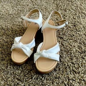 High heel open toe for girls